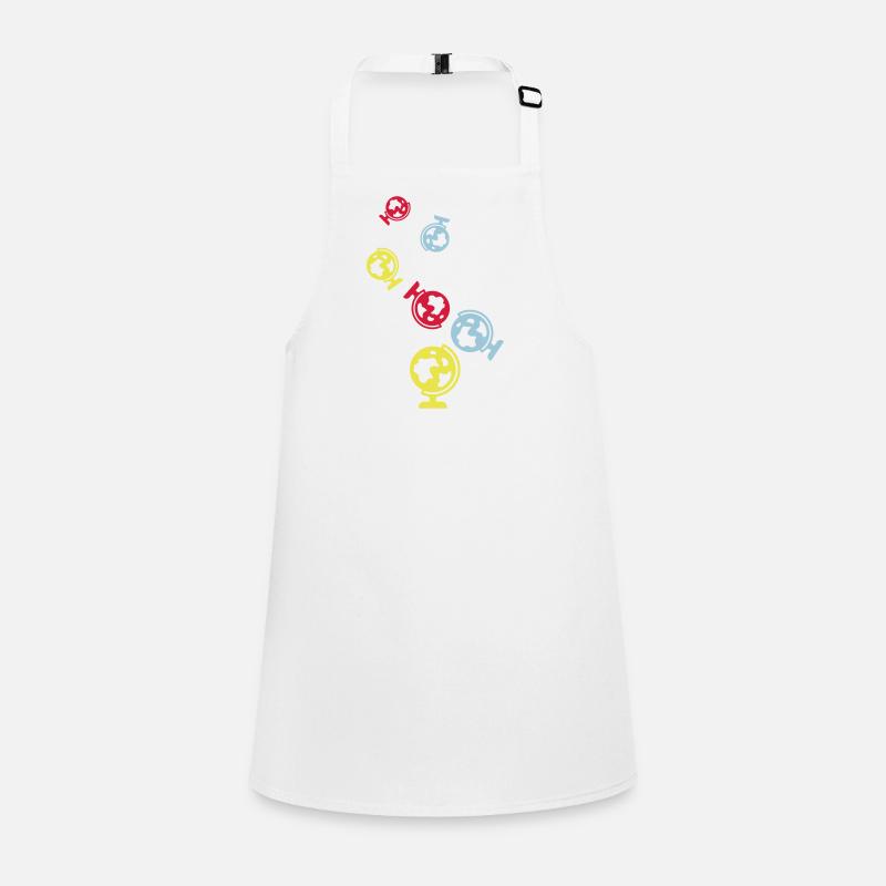 Globus symbol icon Schürze für Kinder