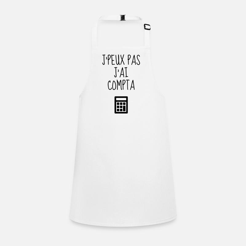 comptable / comptabilité / compter / chiffre Tablier Enfant