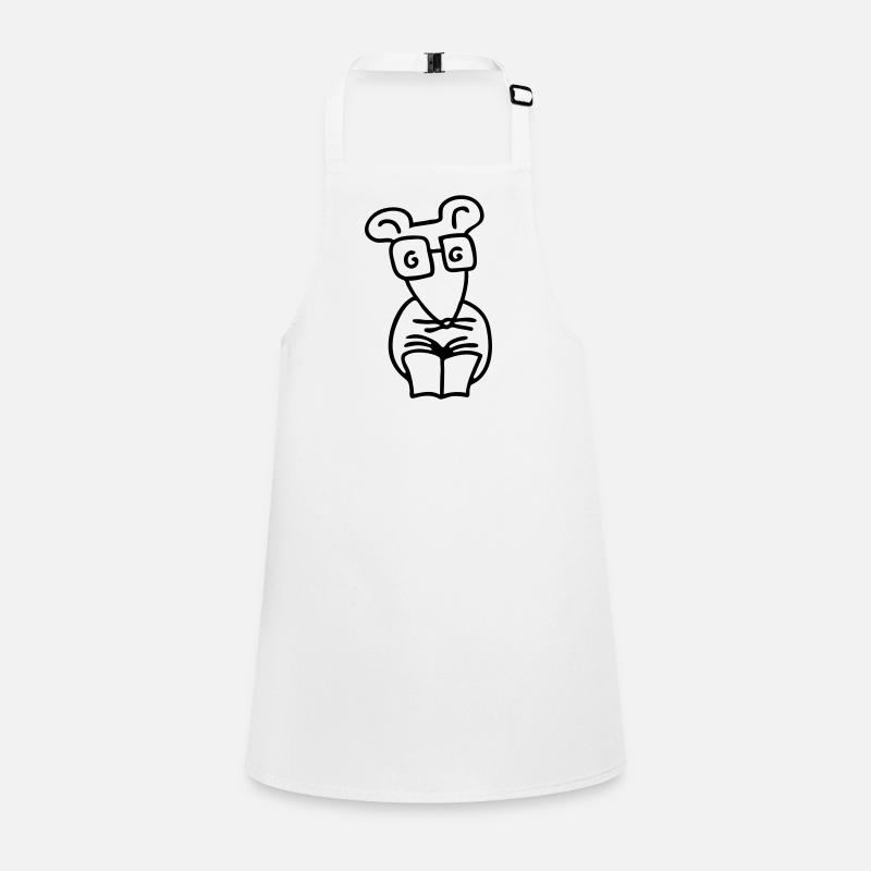 Bookworm - Line Children's Apron