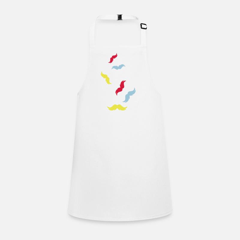 Schnurrbart symbol Schürze für Kinder