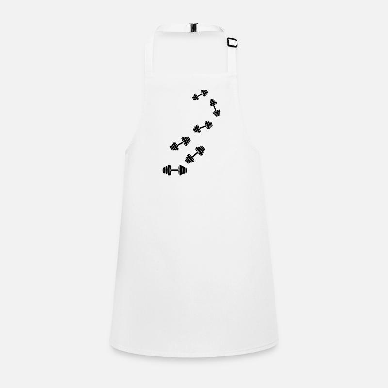 Dumbbell weights icon Children's Apron