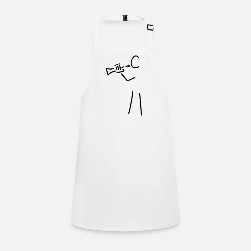 trompeter mit trompete Schürze für Kinder