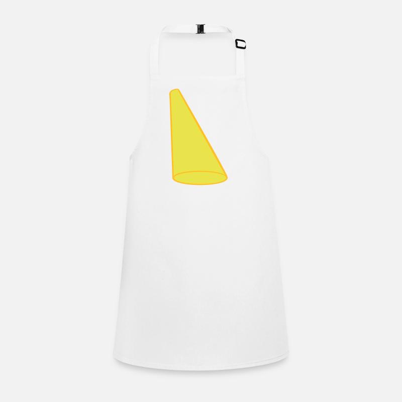 Light Cone Spotlight Stage Design Children's Apron