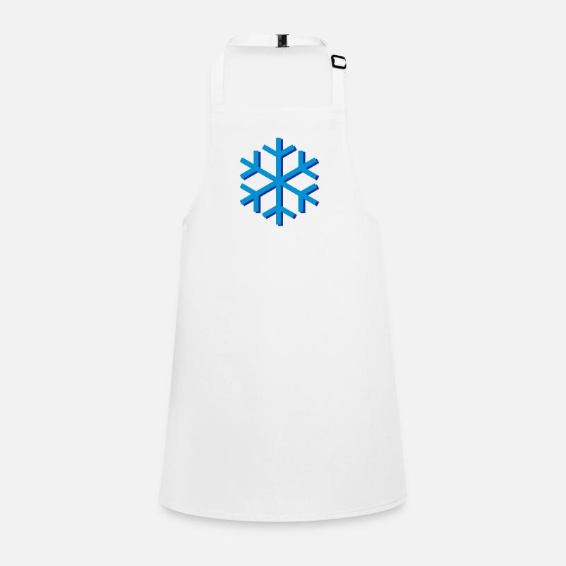 Schneeflocke Schürze für Kinder