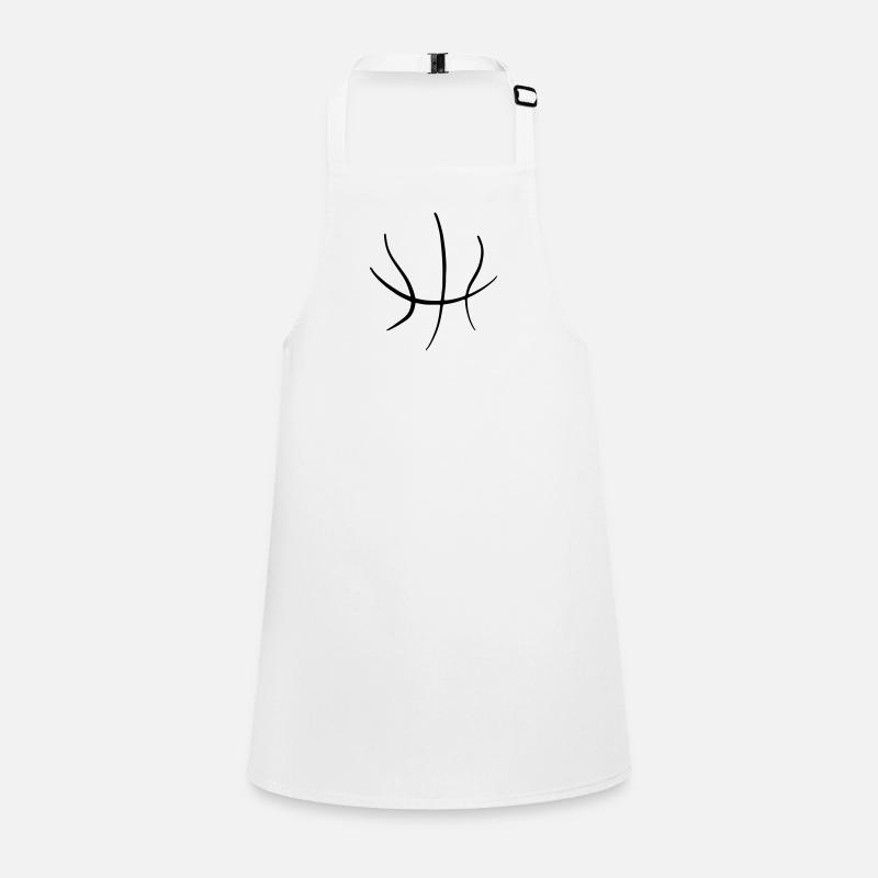 Basketbäll 06 Zeichenfläche 6 Schürze für Kinder