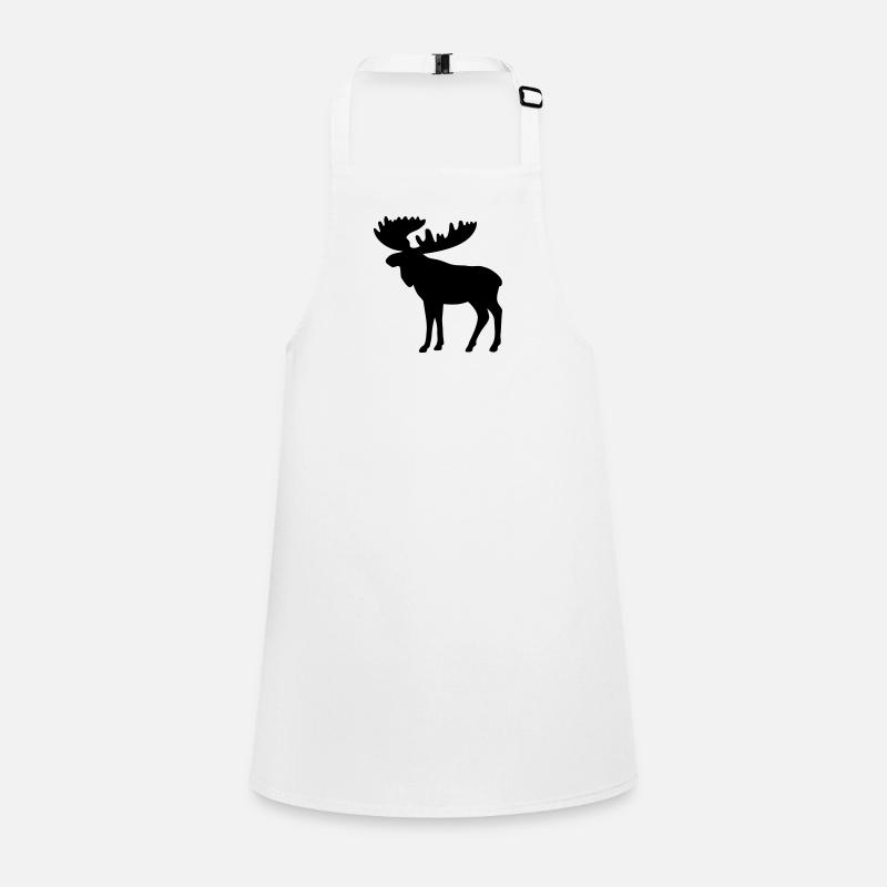 Elch Schürze für Kinder