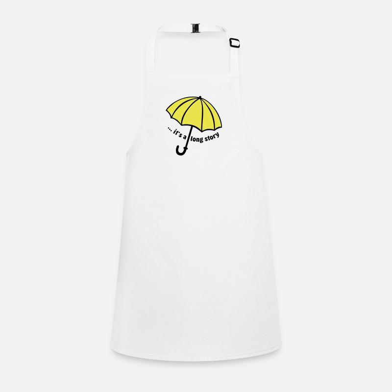 it's a long story / Umbrella Children's Apron