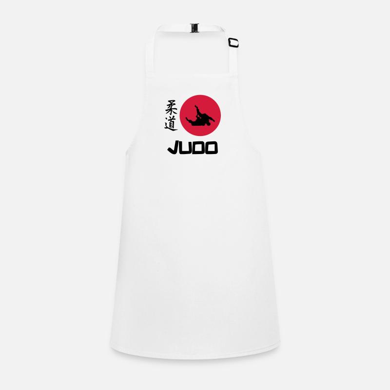 Judo - Tablier Enfant - blanc