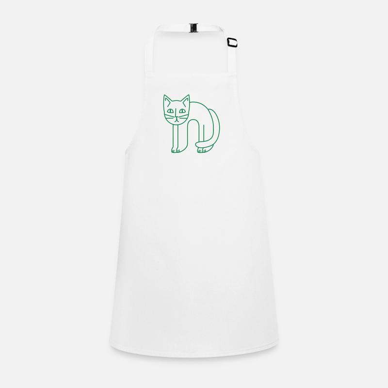 Hanging flexi cat Children's Apron