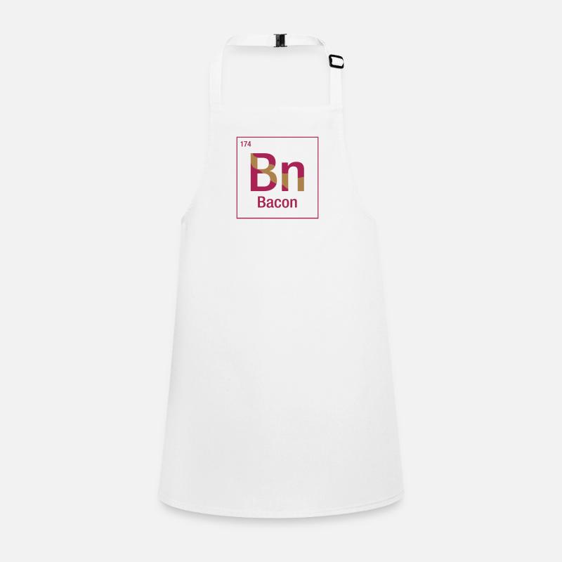 Bacon periodic table Children's Apron