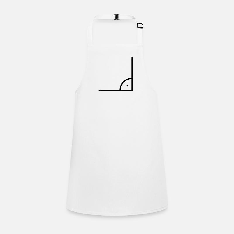 Mathematics icon - right angle Children's Apron