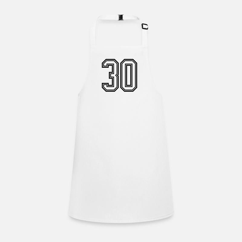 Symbole de 30 chiffres Tablier Enfant