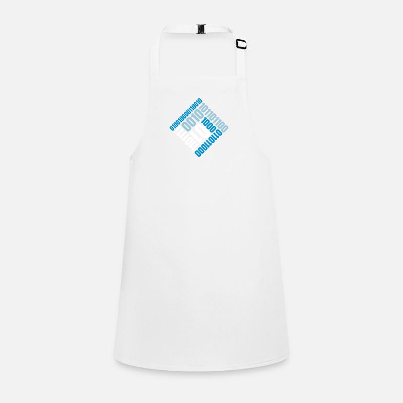 Binary Code Program Language Children's Apron