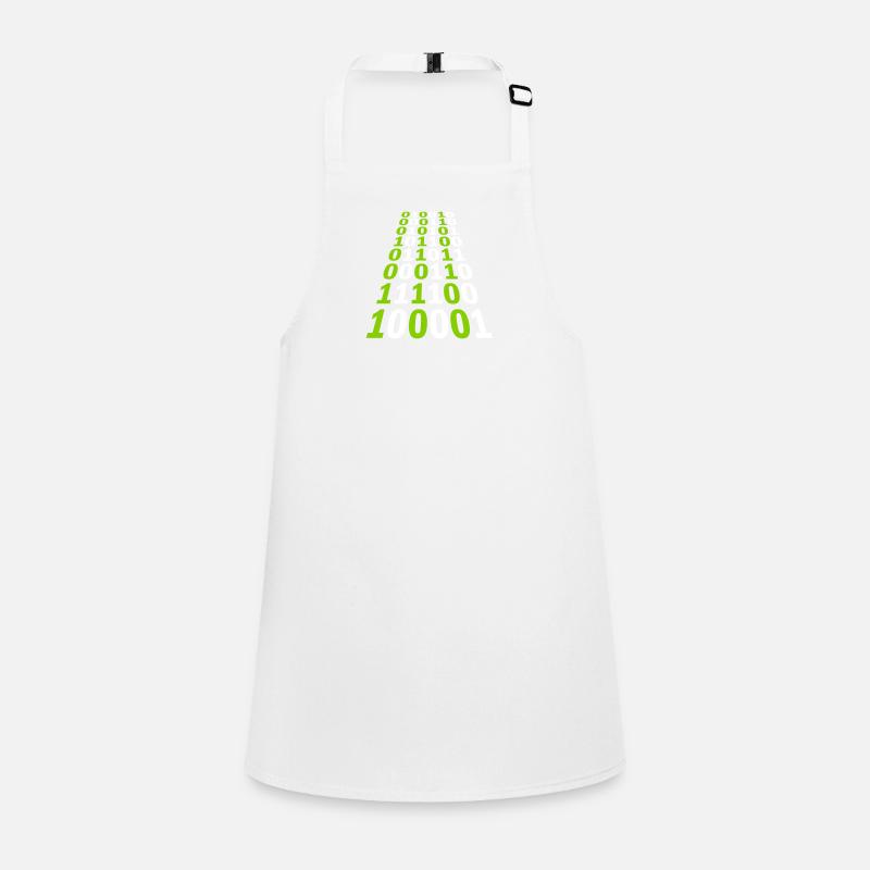 Binary Code Program Language Children's Apron