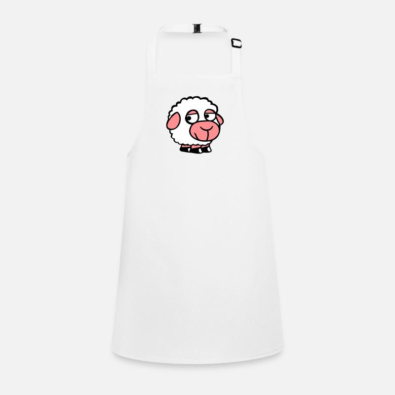 Sheep Sad Shy Introvert Unhappy Children's Apron
