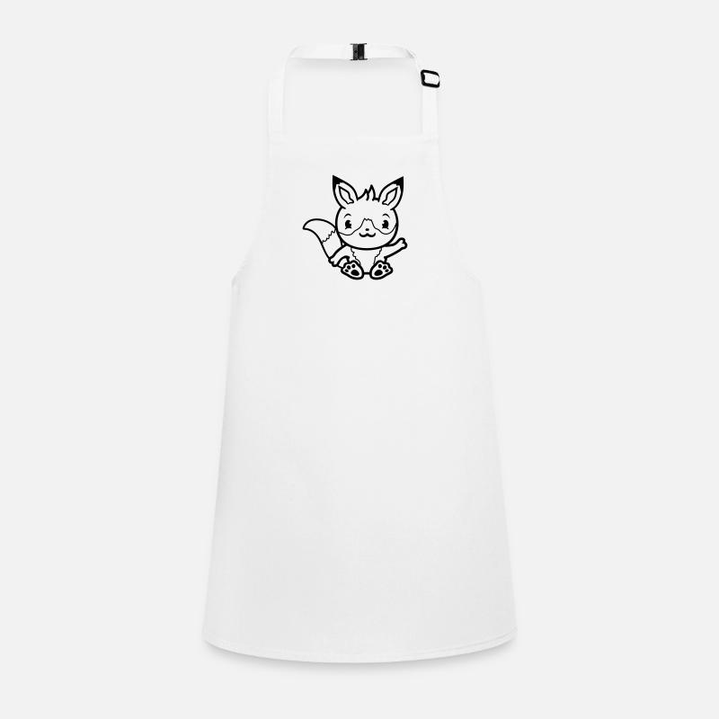 Fuchs Rotfuchs Wildes Tier Schlauer Wald Bewohner Schürze für Kinder