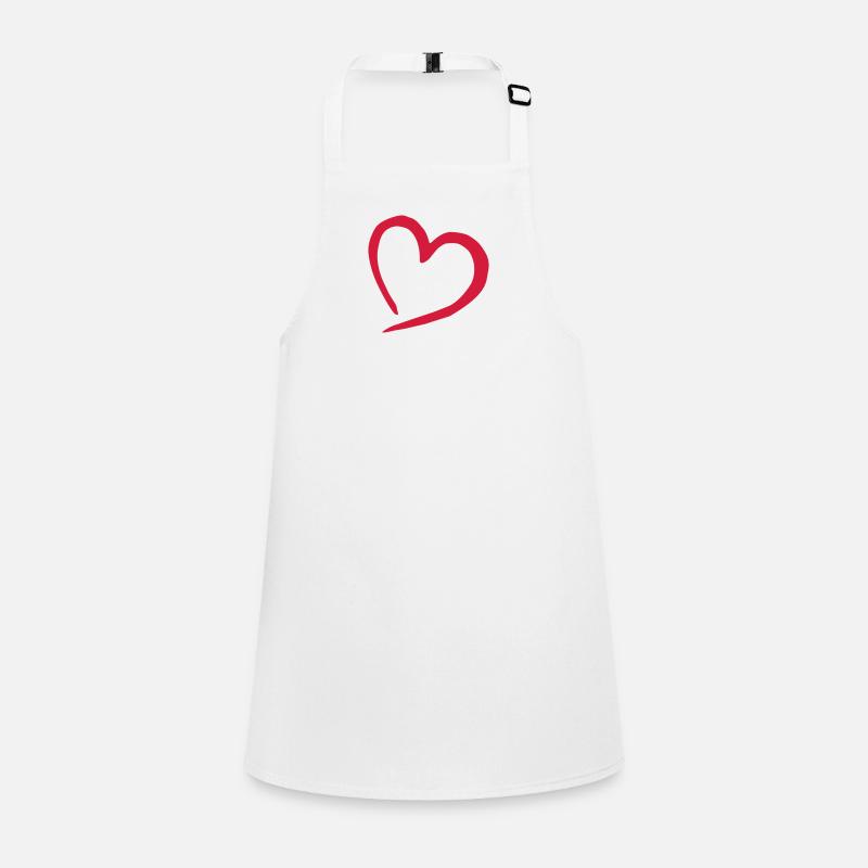 herz Schürze für Kinder