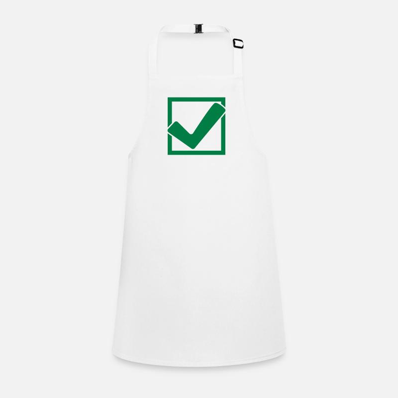 Rectangular hook logo Children's Apron