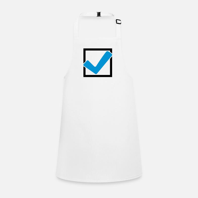 Rectangular hook logo Children's Apron