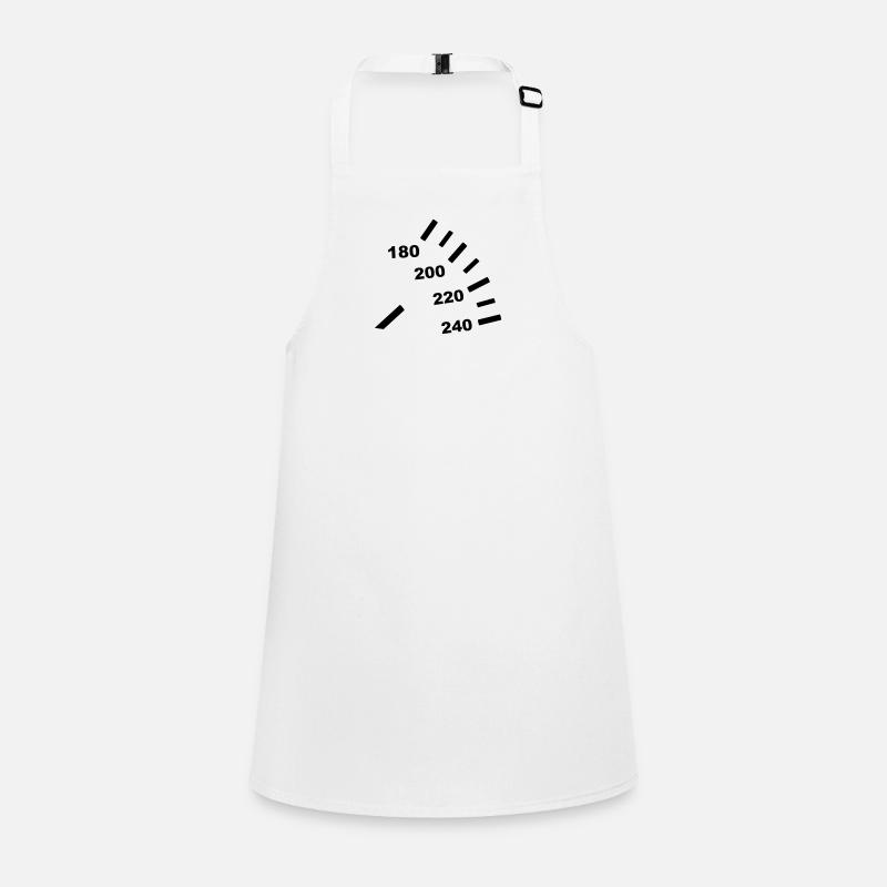 Tacho - Auto Schürze für Kinder