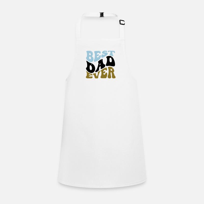 BESTER VATI ALLER ZEITEN PAPI MOTIV SHIRT GESCHENK Schürze für Kinder