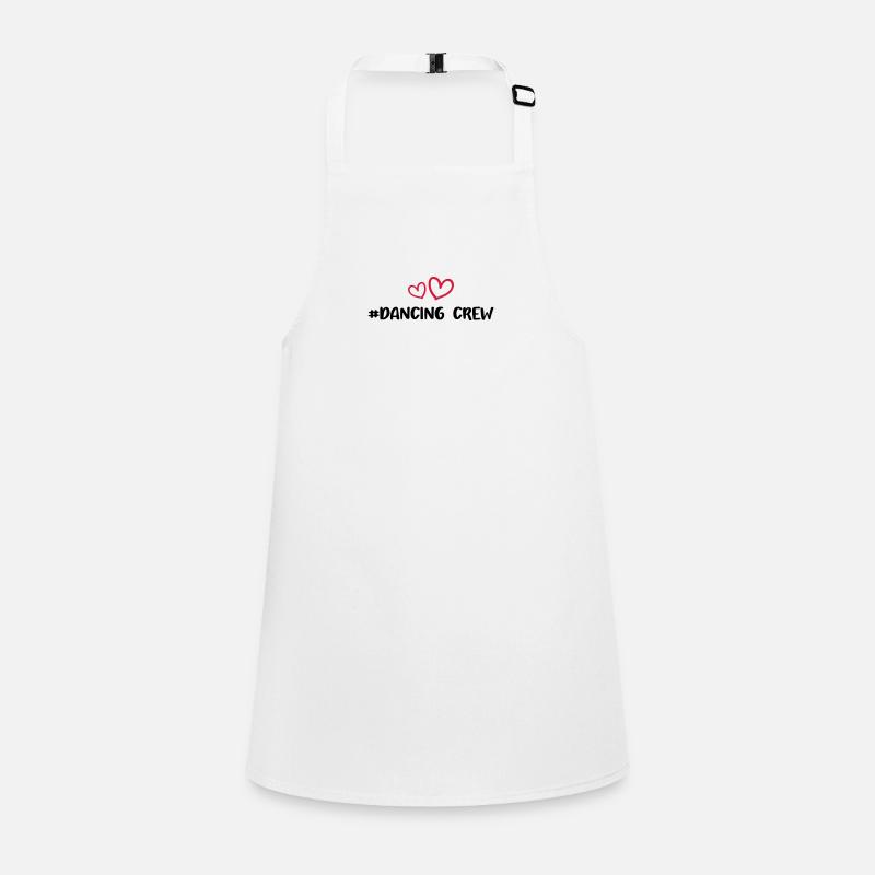 dancing crew herz Schürze für Kinder