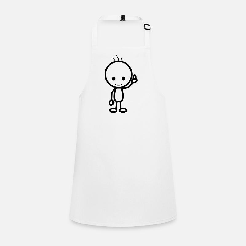 männchen Schürze für Kinder