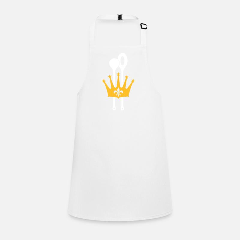 Wooden spoon crown Children's Apron