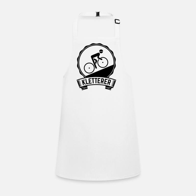 Kletterer (Radsport / Höhenmeter) Schürze für Kinder