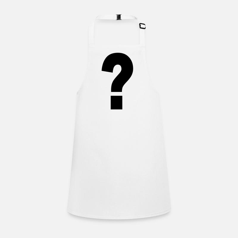 question mark Children's Apron
