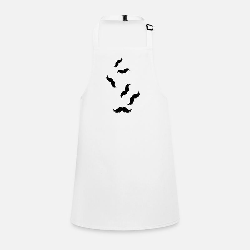 Mustache symbol Children's Apron