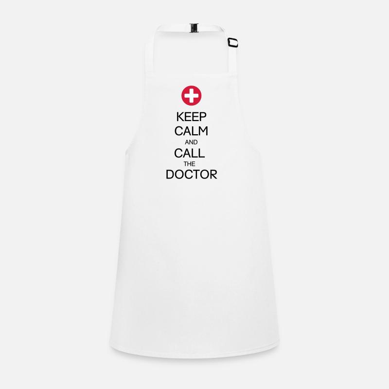 GARDEZ LE CALME ET APPELEZ LE MÉDECIN Tablier Enfant