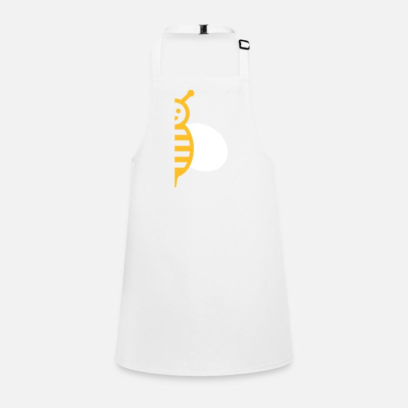 Half of a bee with a wing Children's Apron