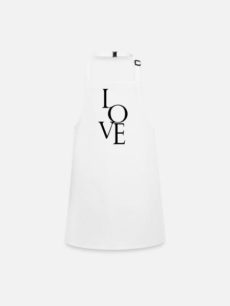 promise - Children's Apron - white - Front