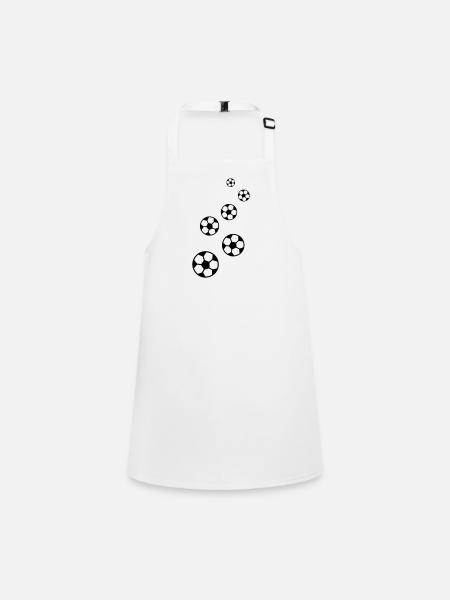 Soccer soccer - Tablier Enfant - blanc - Devant