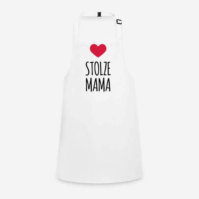 Stolze Mama (dh) Schürze für Kinder