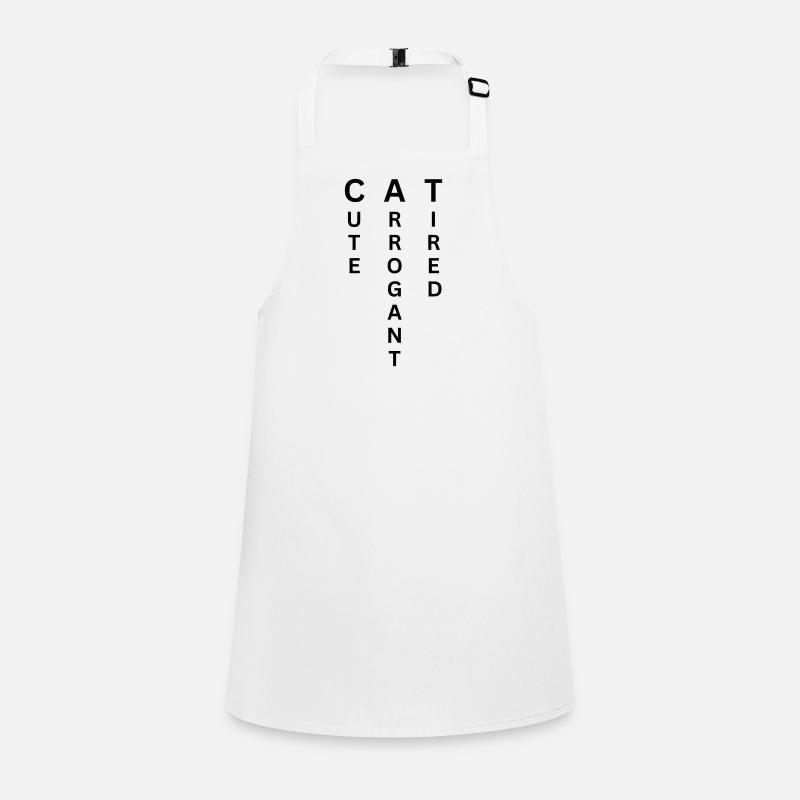 CAT - Cute Arrogant Tired Children's Apron