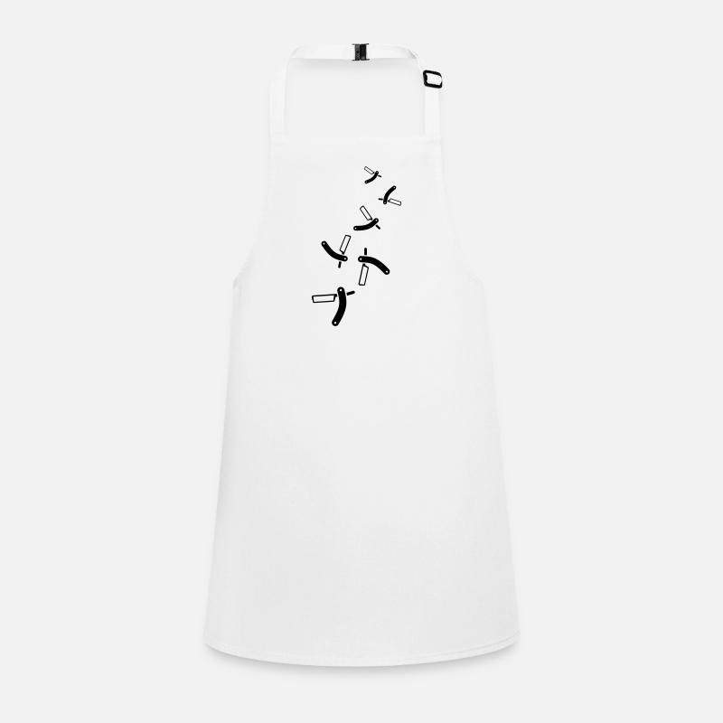 Shave Barber logo icon Children's Apron