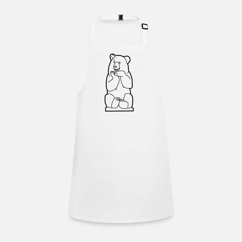Ours de Berlin, assis Tablier Enfant
