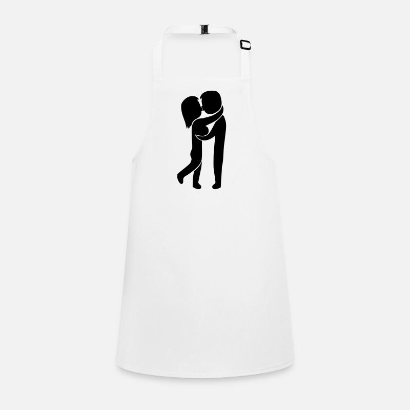 Baisers de couple Tablier Enfant