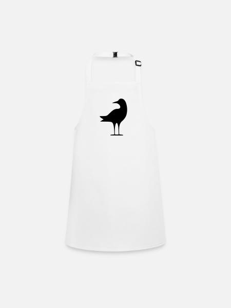 Mouette - Tablier Enfant - blanc - Devant