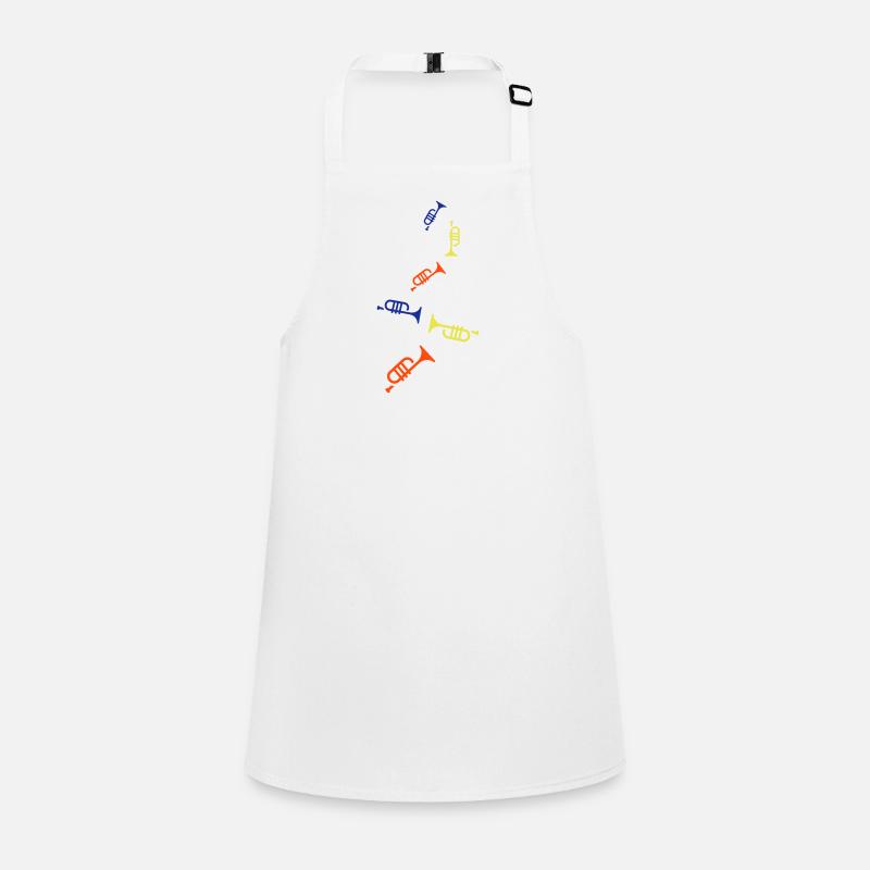 Trumpet instrument music Children's Apron
