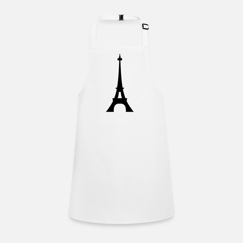 Eiffeltoren / Eiffeltower / Tour Eiffel - Children's Apron - white