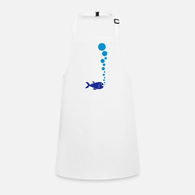 Fish And Bubbles Tablier Enfant