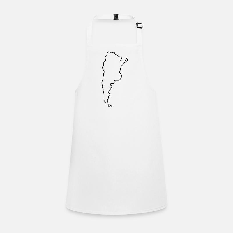 Argentinien Umriss Schürze für Kinder