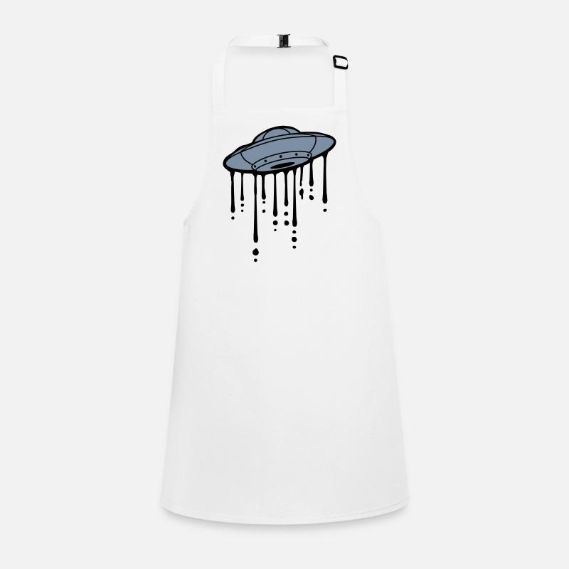 Graffiti Drops UFO Mystery Children's Apron