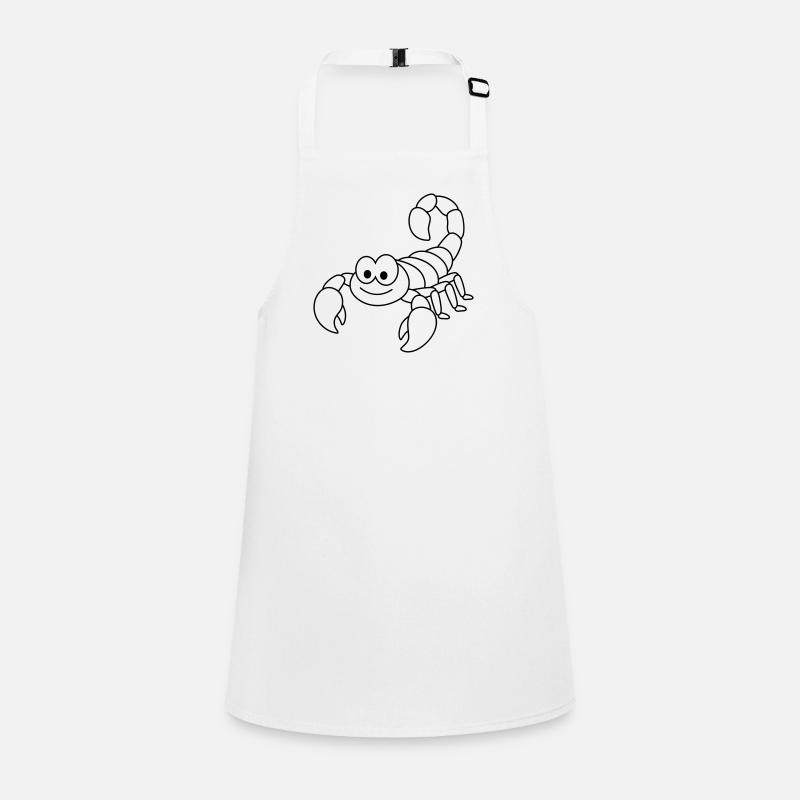Scorpio Comic Animal Children's Apron