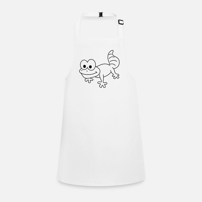 Gecko Comic Tier Schürze für Kinder