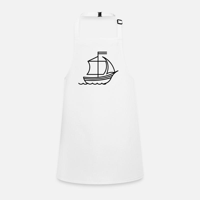 Pirate ship Children's Apron