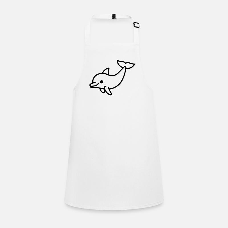 Delfin Schürze für Kinder